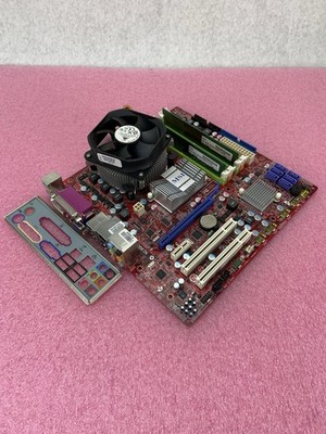 MSI MS-7521 Motherboard Intel Pentium Dual Core E2220 2.4GHz 2GB RAM w/IO