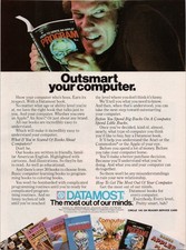 Datamost "Outsmart Your Computer" Vintage 1980s Apple Atari Commodore Magazine