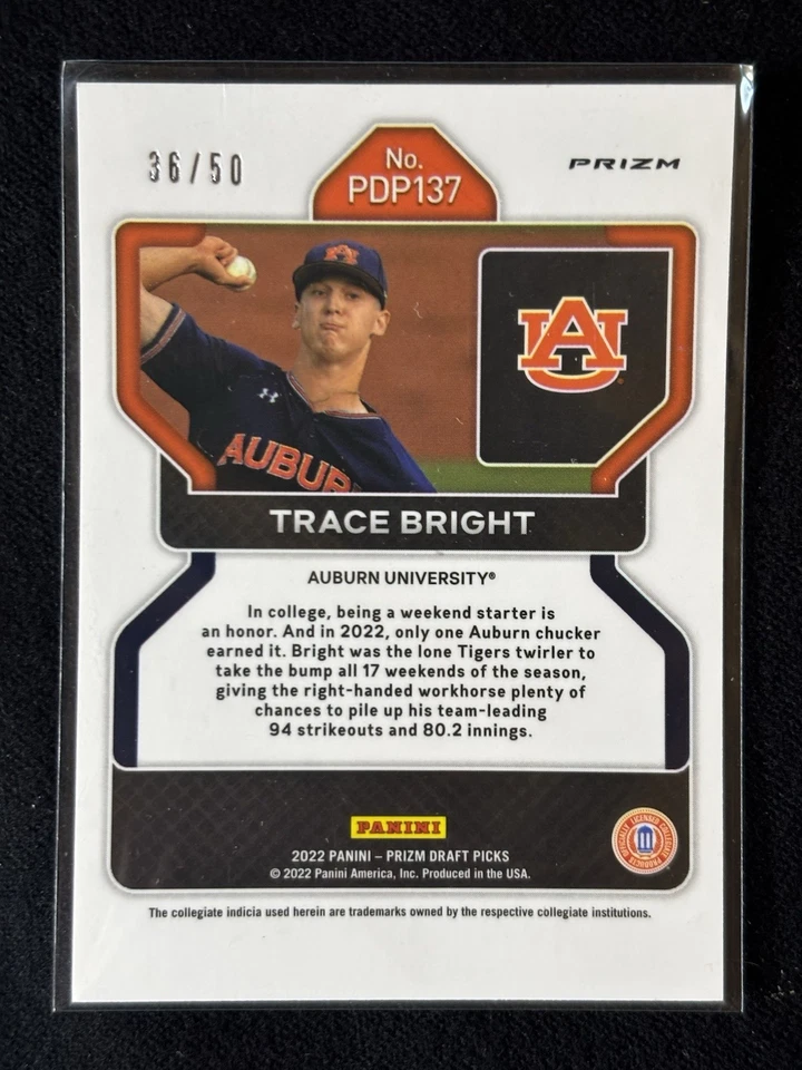 2022 Prizm Draft Picks Numbered Cards #’d To /50 & /99 (4 Cards)  - Image 3 of 4