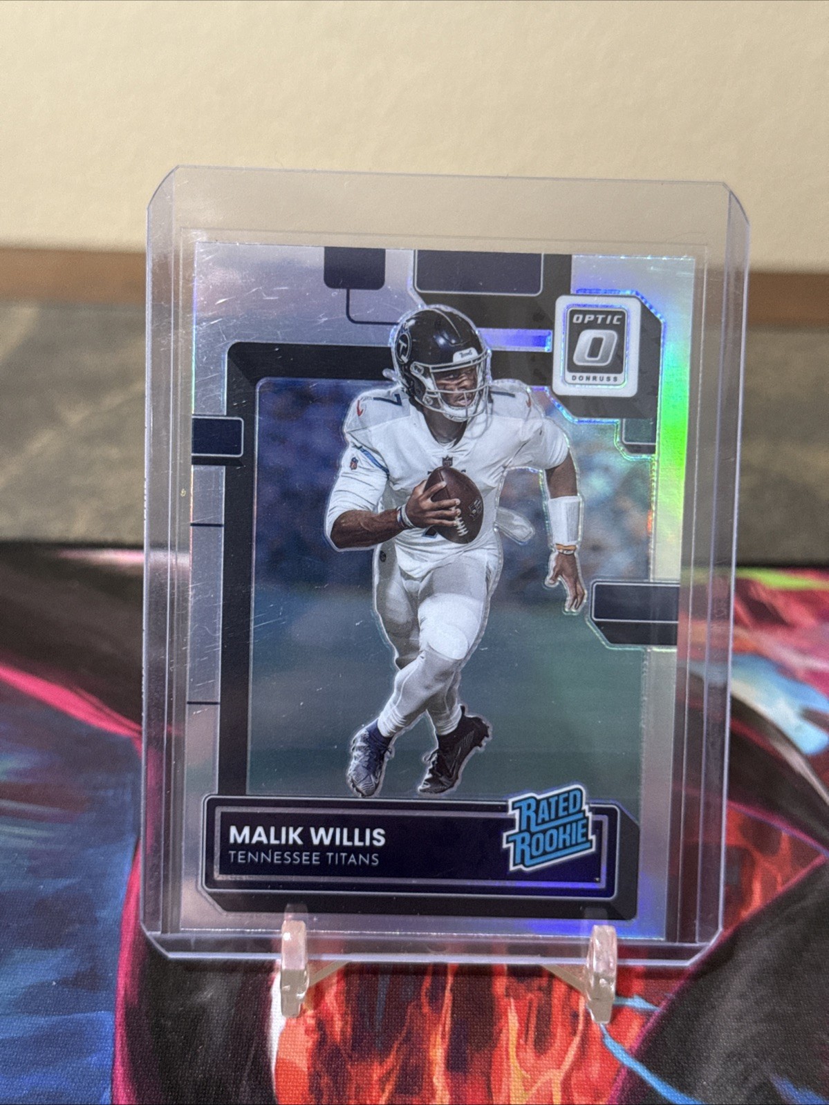 2022 Panini Donruss Optic Rated Rookie Holo Prizm Malik Willis #203 Rookie RC