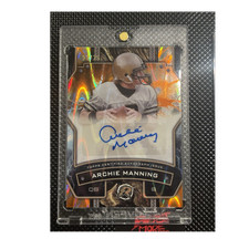2024 Topps Resurgence Archie Manning Orange Power Surge Auto Saints #RS-AMA /25