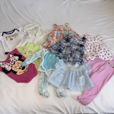 Infant Girls Spring Summer Clothing Lot of 11 Size Newborn And 0-3 Months