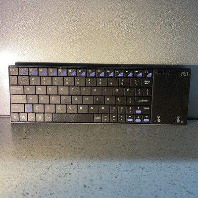 Rii K12+ Ultra Slim Portable Mini Wireless Keyboard