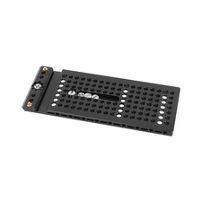 CAMVATE Cheese Mounting Plate w/Side NATO Rail  1/4"-20  3/8"-16 Camera Screws