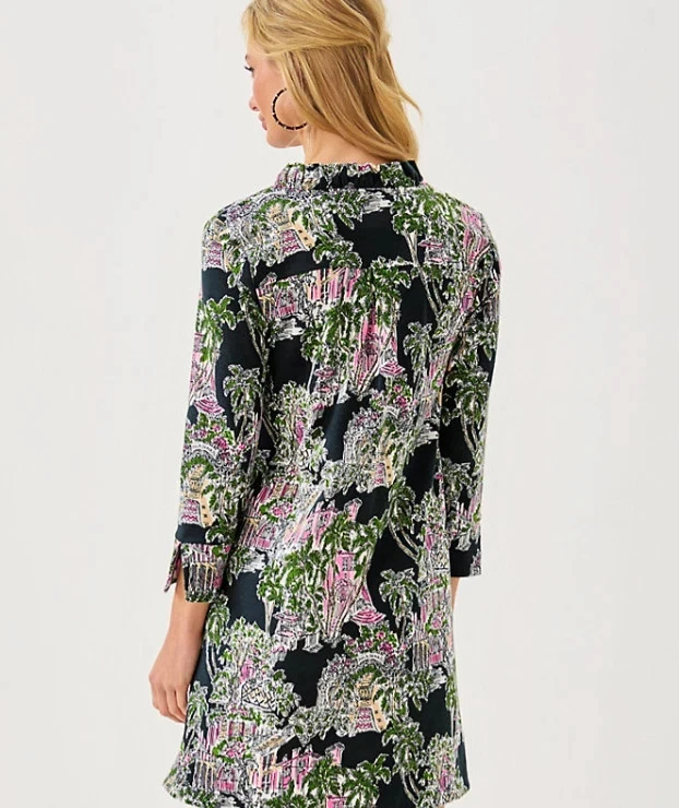 NWT Lilly Pulitzer Knightley Dress in Onyx PB Anniversary Toile, Choose Size ! - Image 2 of 4