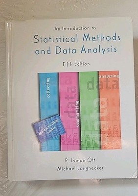 An Introduction to Statistical Methods and Data Analysis - Hardcover - GOOD