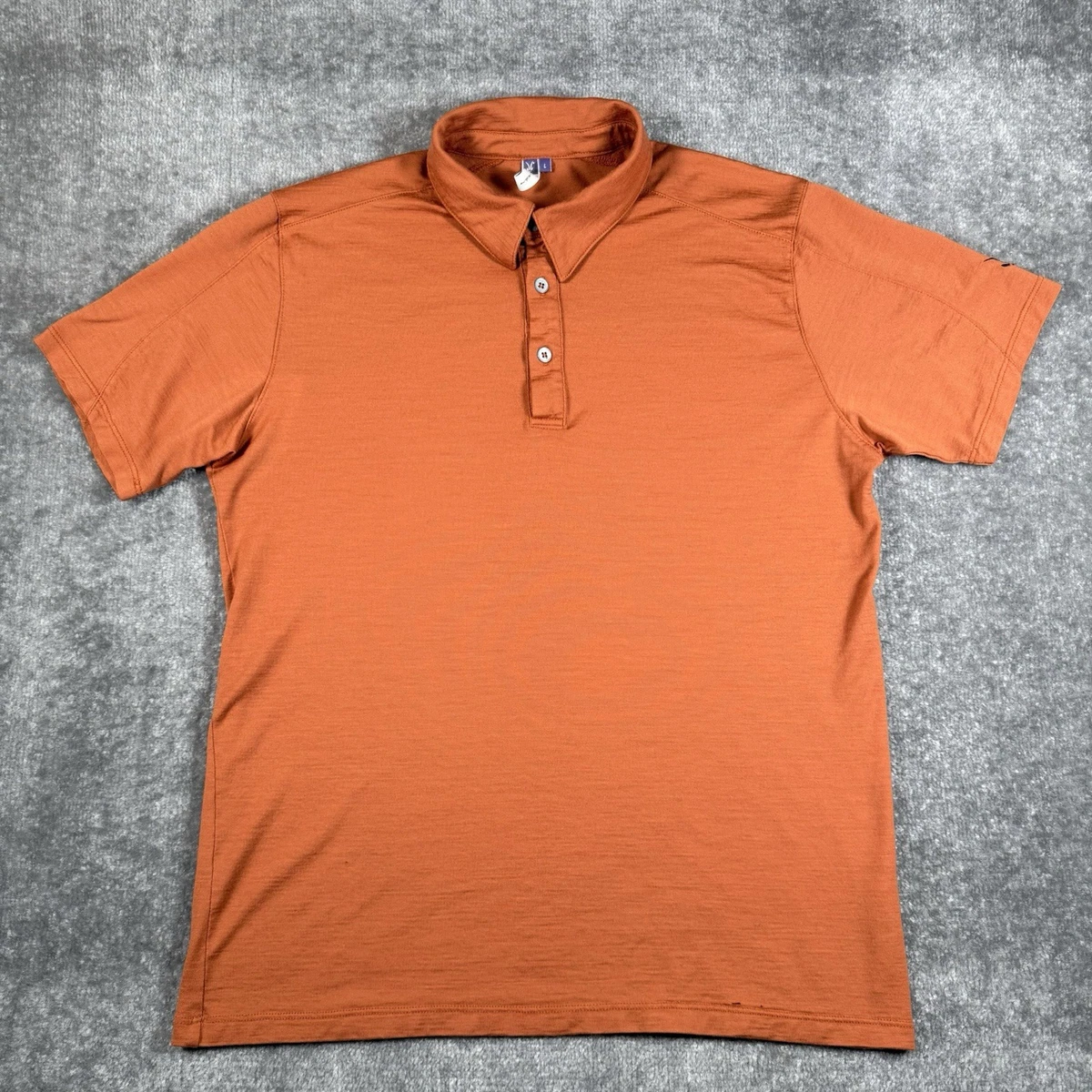 T-shirt laine mérinos chocolat - Made In France