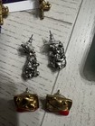 6 Prs. Vintage Disney Winnie The Pooh Pierced Earrings 4 Prs. NEW 2 Prs. No Card — photo 3