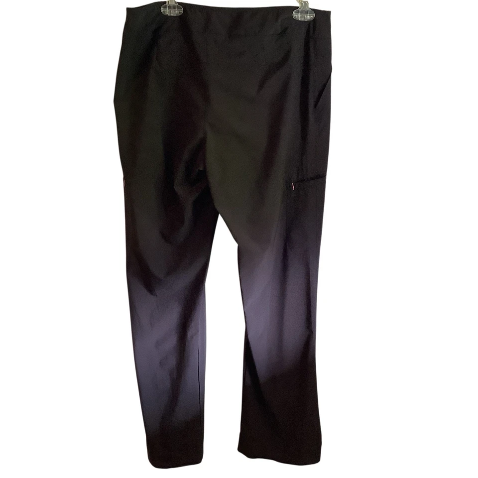 Pantalones negros elásticos Smitten Uniform con cordón rosa detalles talla MP Foto 3 de 4