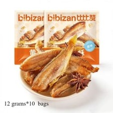 BiBiZan Crispy Small Dried Yellow Croaker 10p...