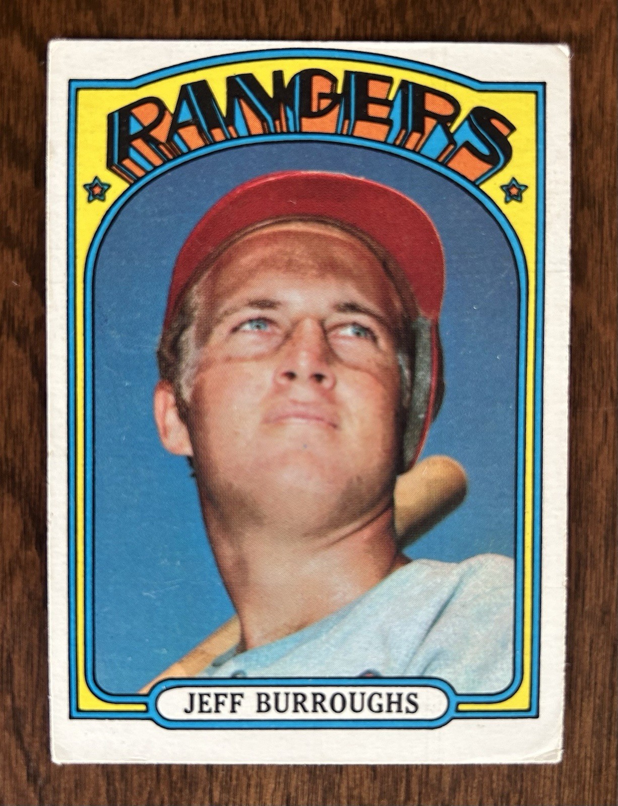 1972 Topps - JEFF BURROUGHS #191 (RC) - Texas Rangers