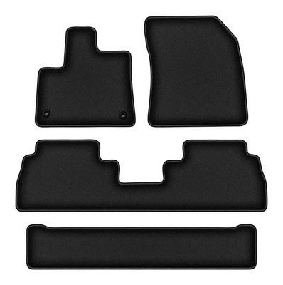 Premium Fußmatten Set Velours schwarz 4 tlg. für: Toyota ProAce City Verso 2018-