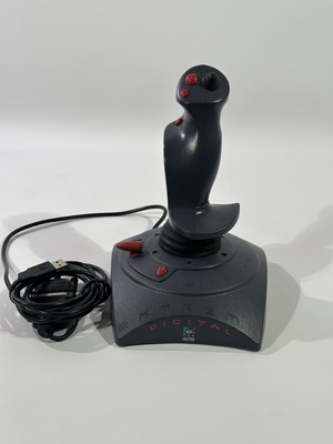 Retro Logitech Wingman Extreme Digital Joystick für Windows 95 PC Controller HLF