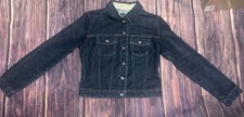 Girls Classic Blue Denim Jean Jacket By GAP Size M