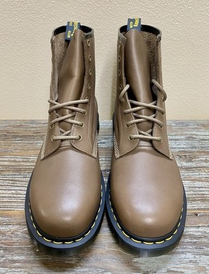 Dr. Martens 1460 Artimus Brown Smooth Leather Lace Up Boots Men's