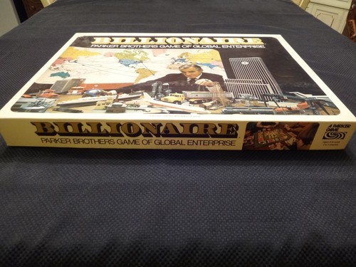 BILLIONAIRE GAME OF GLOBAL ENTERPRISE 1973 PARKER BROTHERS COMPLETE - Picture 2 of 9