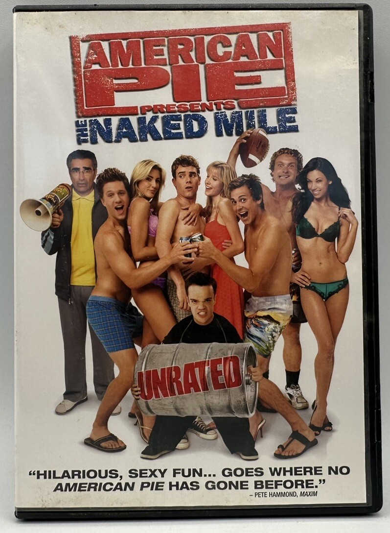 American Pie Presents The Naked Mile DVD Unrated Widescreen John White 2006