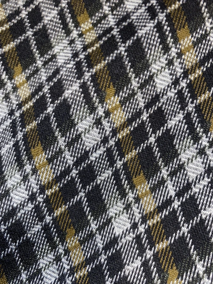 Mujer Lysse New York Leggings Pantalones Talla XS Negro, Blanco, Amarillo Cuadros Bonito Foto 4 de 4