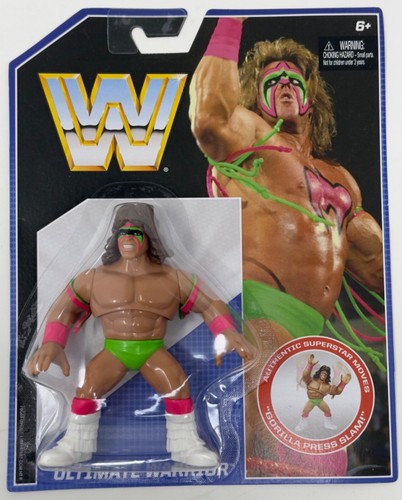 2016 MATTEL RETRO WWE SERIES 1 ULTIMATE WARRIOR SE...