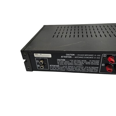 Vintage Sansui B-55 2 Channel-Stereo Power Amplifier with Peak