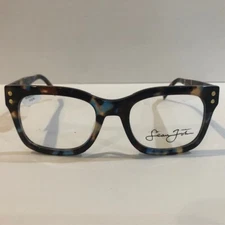 Sean John SJLO6025 Brown/Blue Tortoise Eyeglass Frames 51-20-145