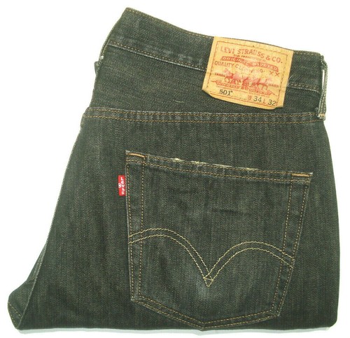 STRAIGHT LEG BUTTON FLY JEANS DOM 
