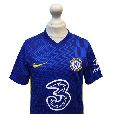 Nike Blue Chelsea FC Havertz No.29 Football Shirt UK Boy's Size M