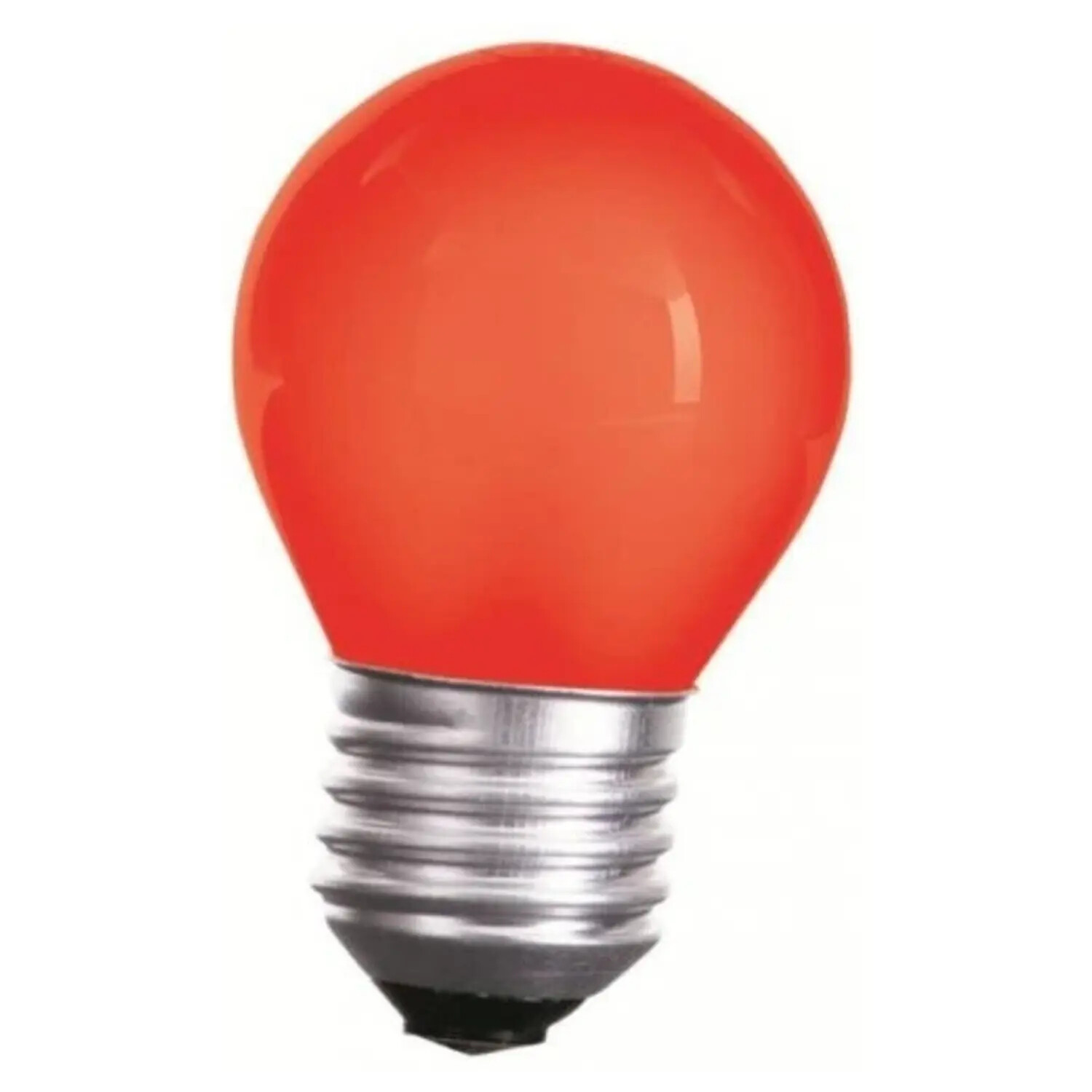 lampadina led mini globo per catena luminosa led 230v E27 1 watt luce rossa
