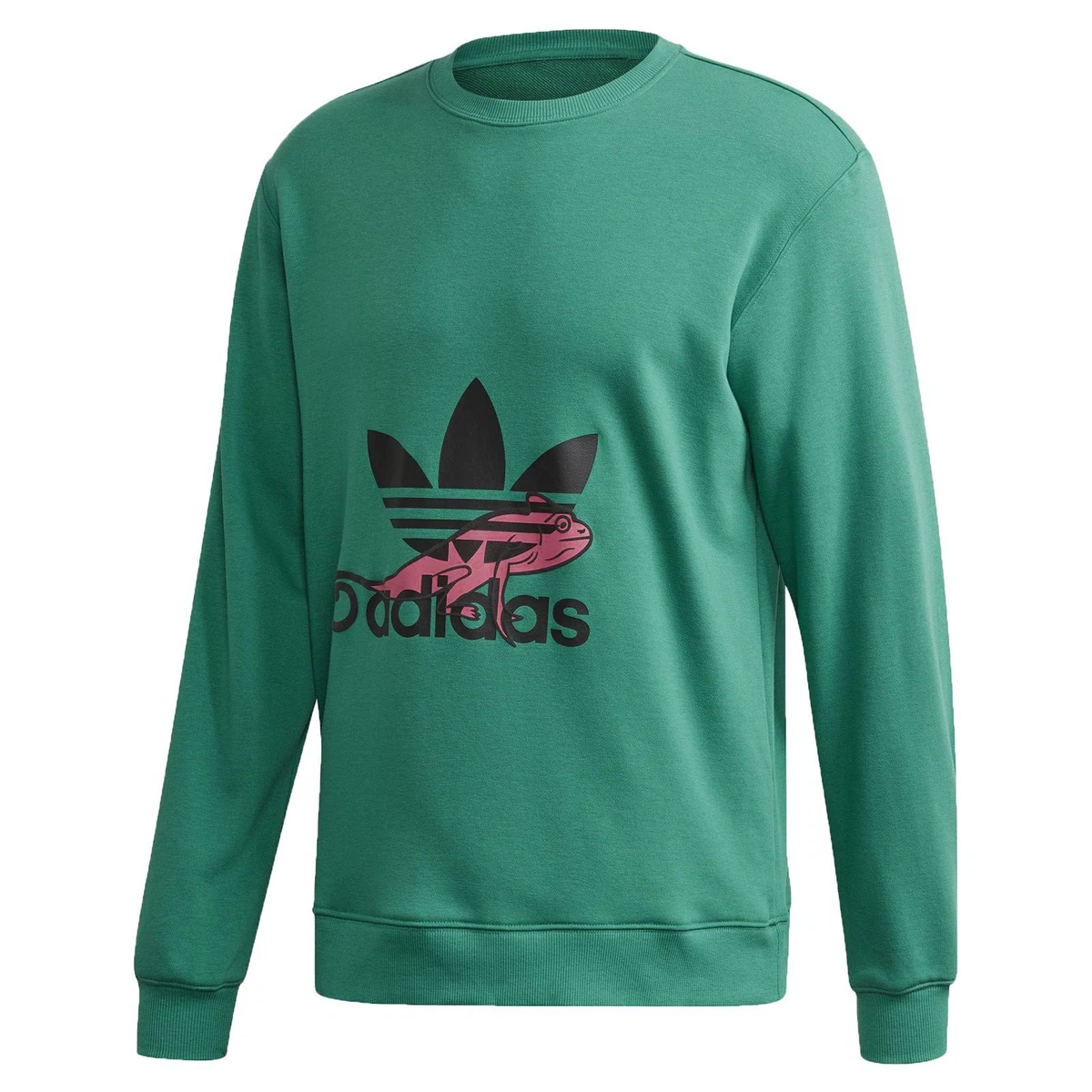 Adidas Originals PT3 Trefoil Sweatshirt Chameleon Iguana FM3702