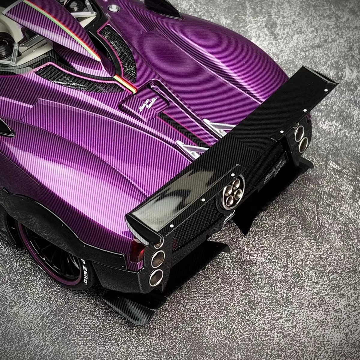 LCD 1/18 Pagani ZONDA HP Barchetta diecast open close car model