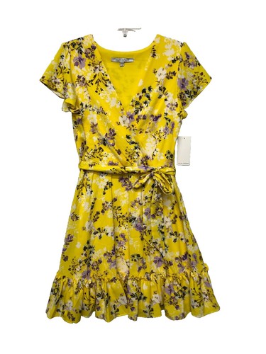 Julia Amory Green Floral Shirt Dress Small | eBay