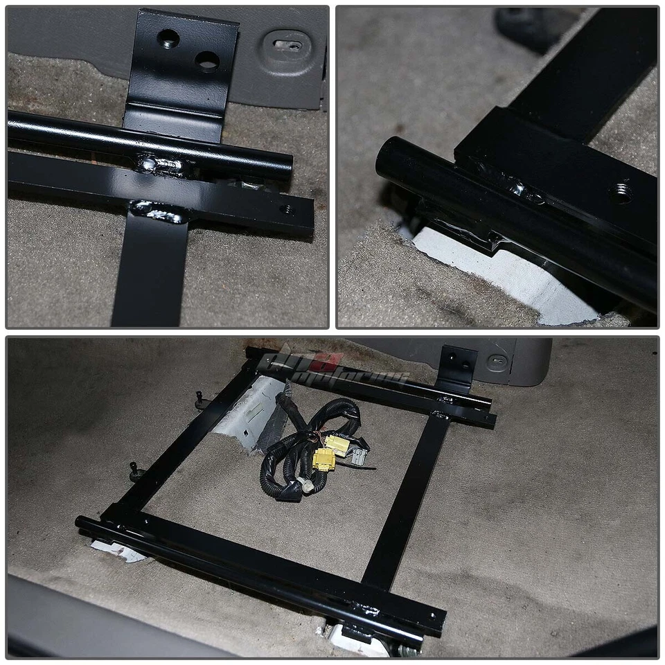 ДЛЯ 2002-2006 RSX INTEGRA DC5 X2 РАСТЯГИВАЮЩИЕСЯ ГОНОЧНЫЕ СИДЕНЬЯ МОНТАЖНЫЕ КРОНШТЕЙНЫ РЕЛЬСЫ - Изображение 2 из 4