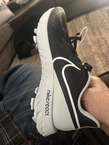 BRAND NEW 2020 BLACK NIKE REACT INFINITY PRO GOLF SHOES SIZE 9 - Picture 8 of 9