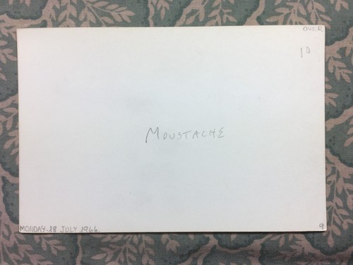 Moustache - Chocolat - How to Steal a Million - Zorro - Autographed 1966 - Picture 2 of 2