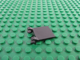 LEGO Black Flag 2 x 2 w/White Skull inside Circle Sticker Pirate 4195 #2335pb07