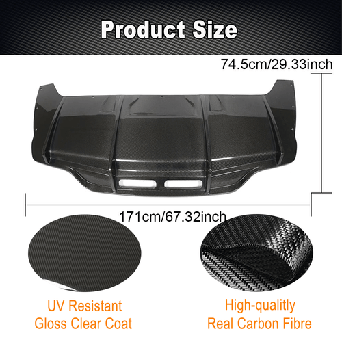 Carbon Heckdiffusor Diffusor Lippe Für Mercedes S-Klasse Coupe C217 S500 S550 - Picture 6 of 9