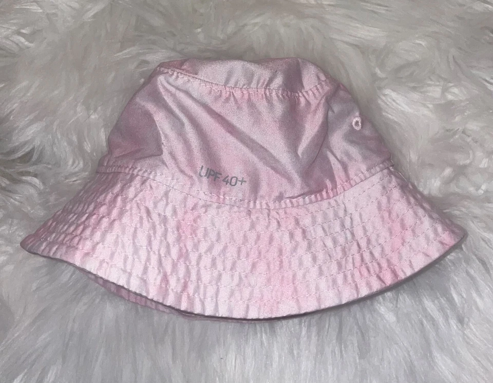Nike Infante Bebé Niñas Rosa Sombrero Cubo UPF40+ 2942-A9Y Nuevo Foto 4 de 4
