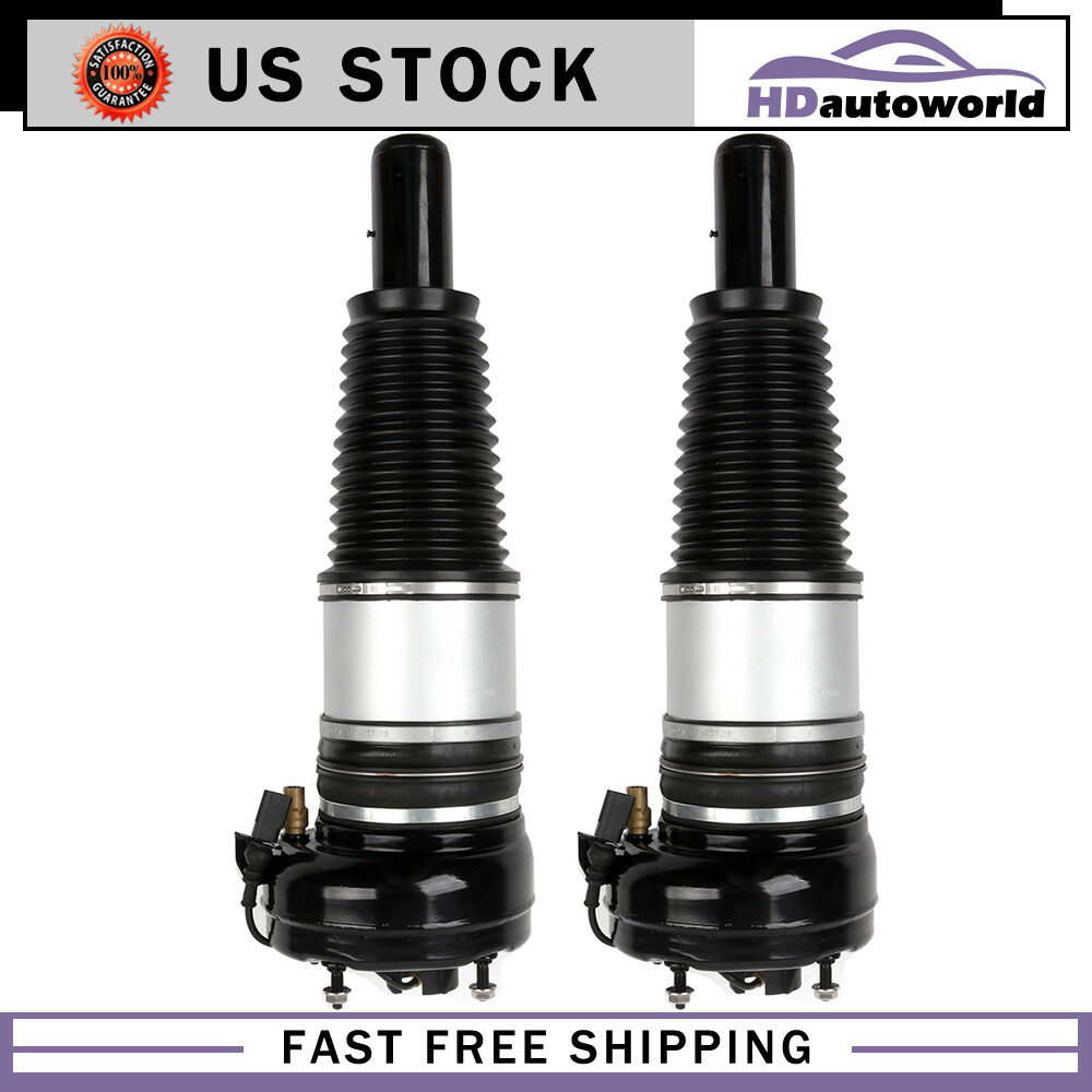 2X Front Air Suspension Struts For Audi A6 S7 A7 A8 D4 Bentley Mulsanne 2010-18