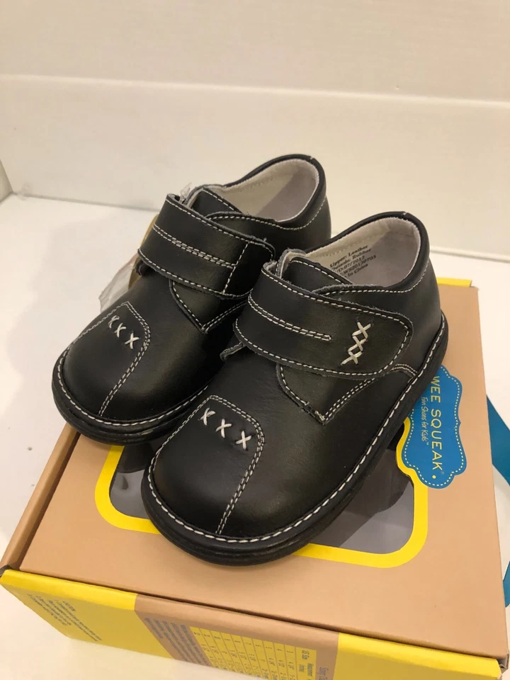Wee Squeak Toddlers XXX Loafers - size 9 - leather Foto 2 de 3