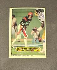 1983 Topps Football Sticker #8 Cris Collinsworth WR Cincinnati Bengals