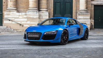 Audi R8 Lmx Auto Car Art Silk Wall Poster Print 24x36 Ebay