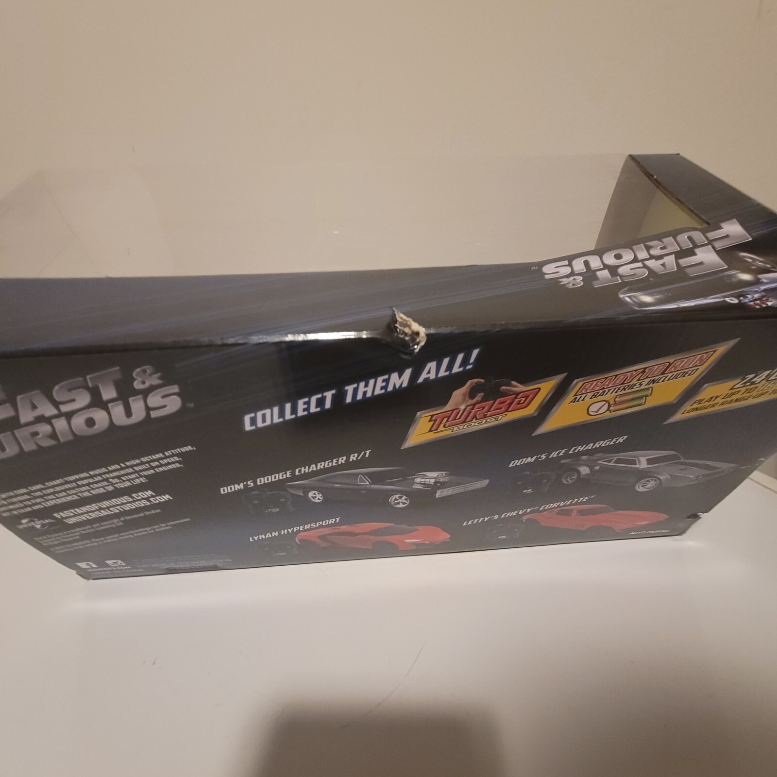 Fast & Furious Dom's Ice Charger F8 Jada Remote Control Car 1:16 Turbo Boost l