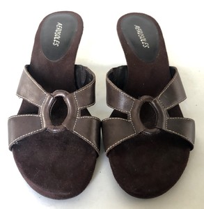 aerosoles open toe slippers