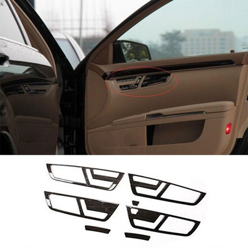 8pcs Black Car Door Handles Decorative Cover Trim For Land Rover - View #9