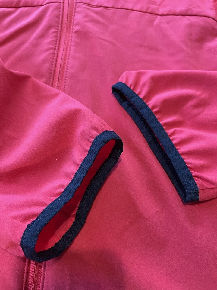 Under Armour Storm Windbreaker Hooded Jacket Loose Fit Full Zip Red XXL Men’s - Image 2 of 4