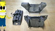 Motor and Transmission Mount Kit for Ranchero 289 302 351 Engine 66-71 Set of 3 