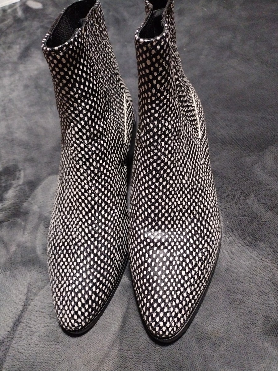 【関税込み】rag & bone ブラック Rover ブーツ Rag & Bone Womens Rover Black and white Chelsea Boots EUR