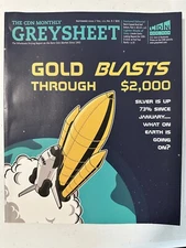 SEPTEMBER 2020 CDN Monthly GREYSHEET Coin Dealer Newsletter NEW Vol III, No 9