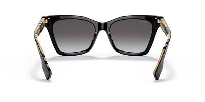 BURBERRY BE4346 Vintage Check Irregular Sunglasses 53mm  display picture 3