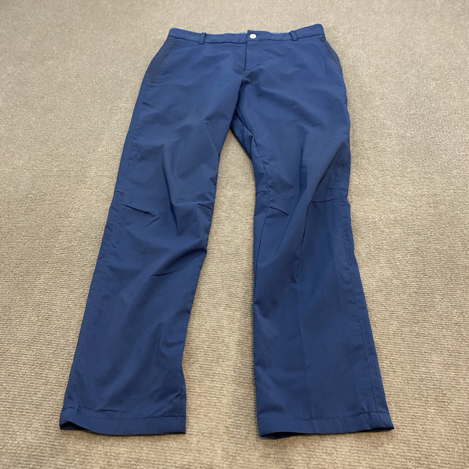 Nike Golf Pants Men’s 28x27 Modern Tech Woven Dri-Fit Navy Blue 725682-410